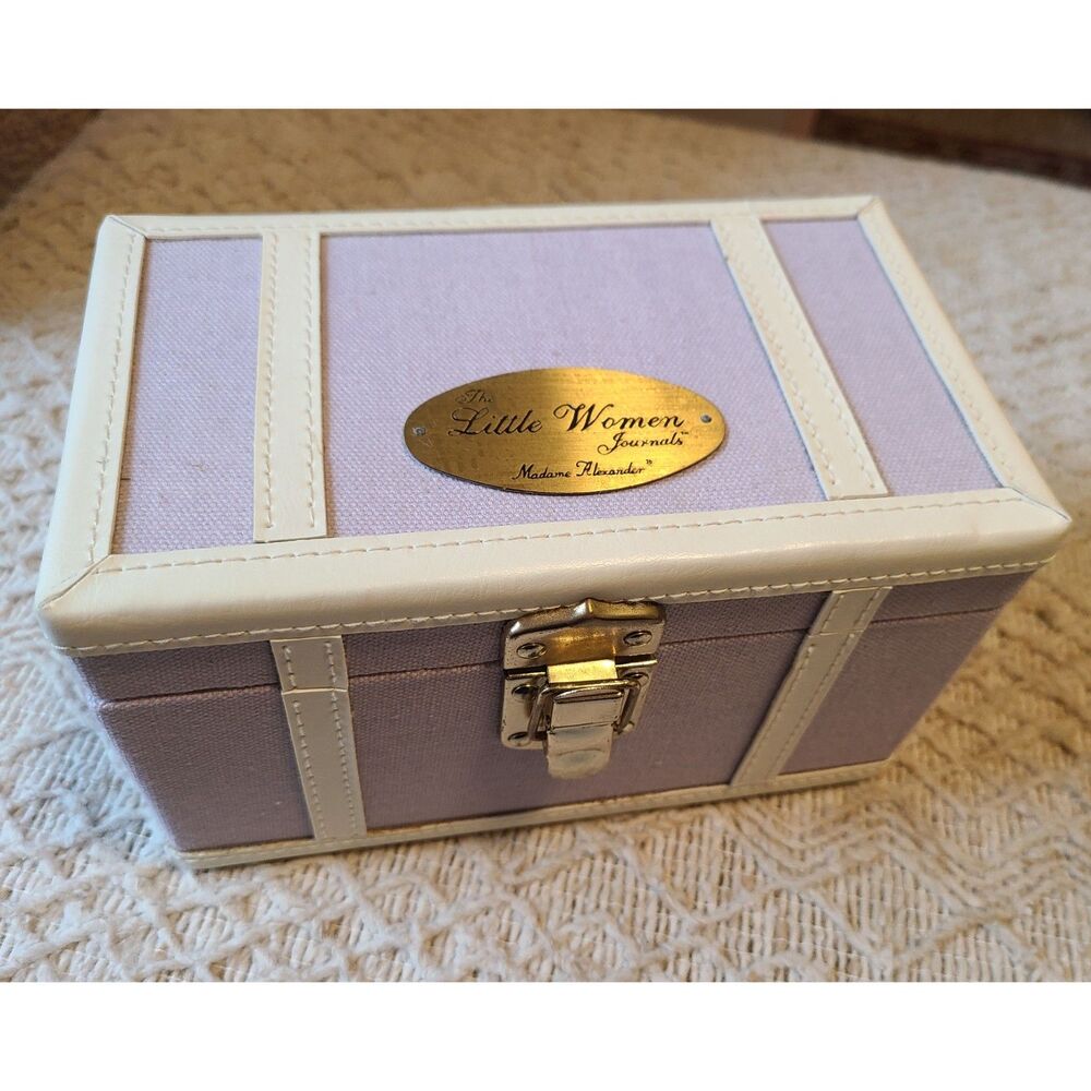 Madame Alexander Little Women Meg March Vintage Small Doll Trunk Box 1998